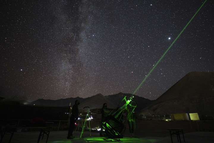 Experiencia astronómica en el Cerro Mamalluca