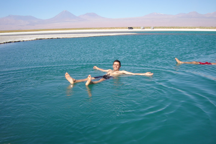 Laguna Cejar refrescante