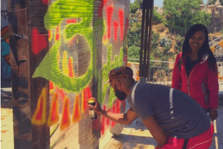 Taller de graffiti en Valparaíso (para 2 personas)