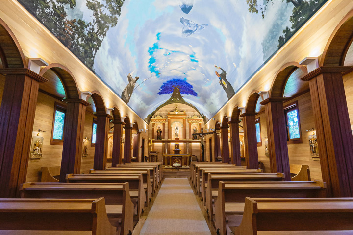 Recorrido virtual e inclusivo por la Iglesia San José Carpintero, Vodudahue, Chiloé.