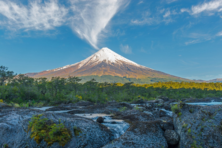 Tour por el Parque Nacional Vicente Pérez Rosales y el volcán Osorno, con uso de bicicletas disponible