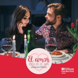 Noche romántica en Hotel Hilton Garden Inn Iquique 