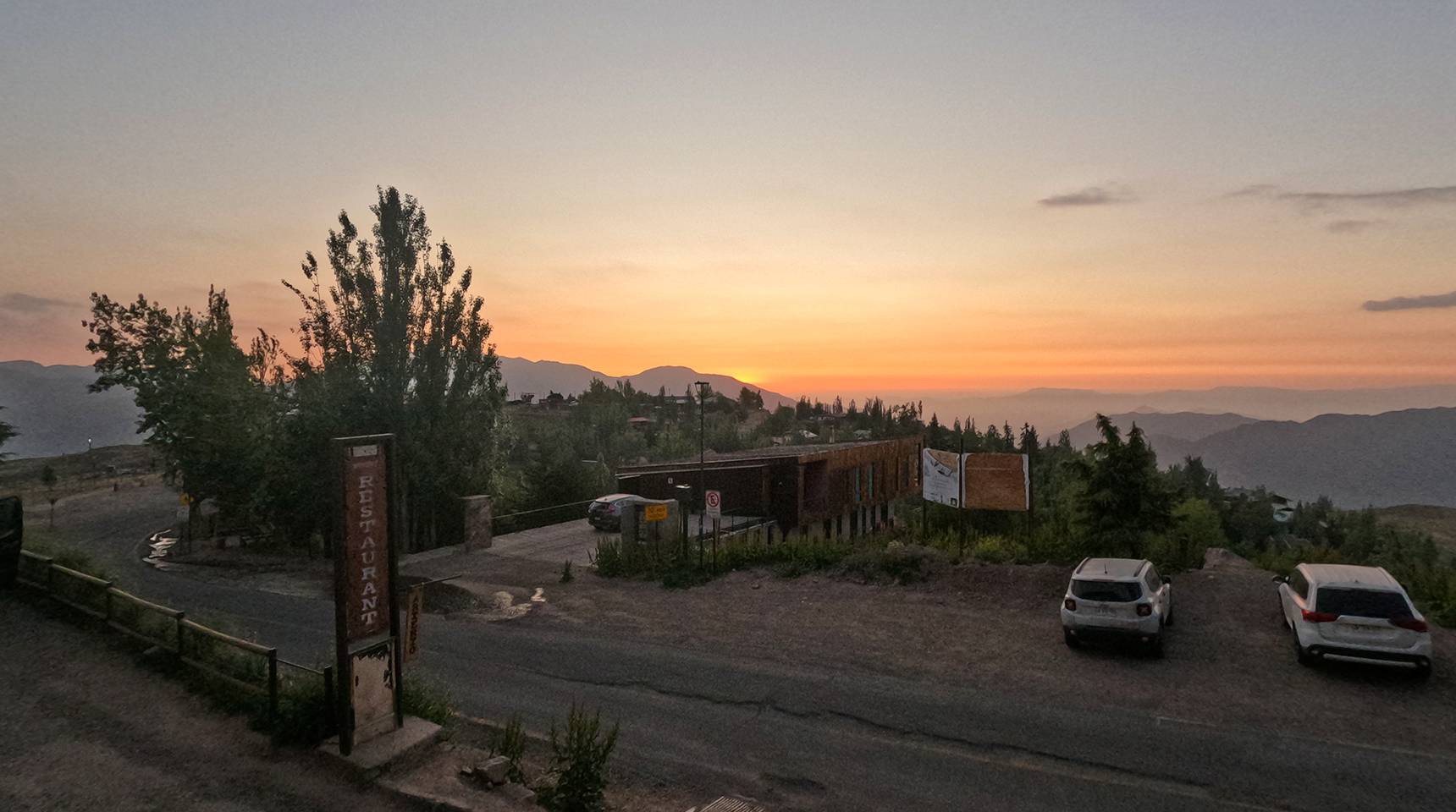 Andes Sunset Cordillera