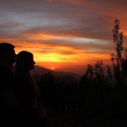 Sunset Cordillera de Los Andes - Valle Nevado