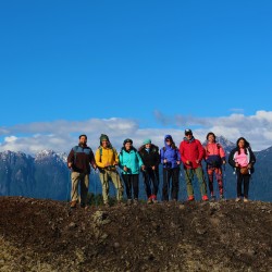 Sendero  Volcan Mirador