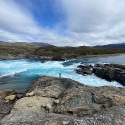 CONFLUENCE OF THE BAKER AND THE NEF, THE MAGICAL CONNECTION OF TWO RIVERS IN CARRETERA AUSTRAL