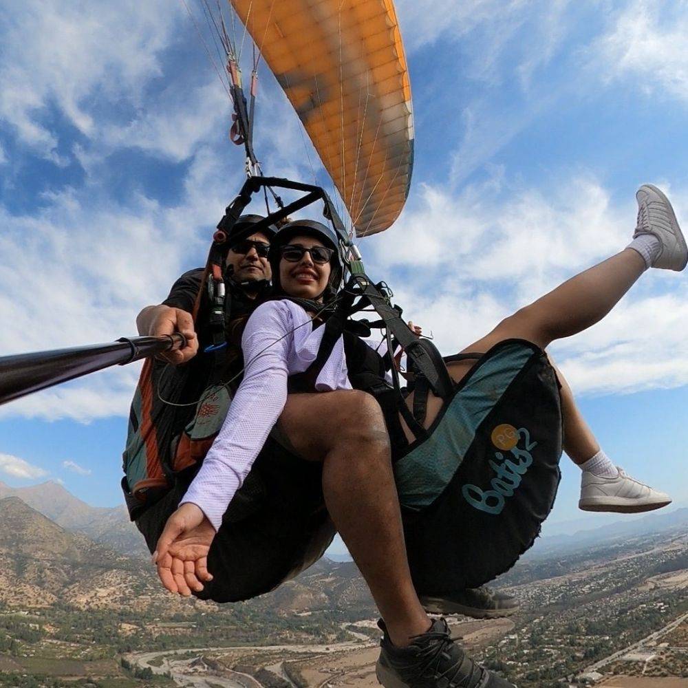 Vuelo en Parapente Cajón del Maipo